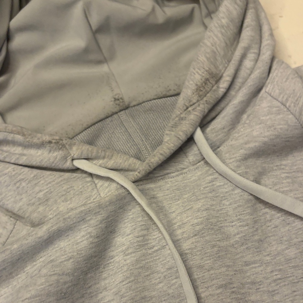 Lululemon grey SOUL CYCLE size small hoodie with SC logo on the front. GUC - Picture 2 of 2
